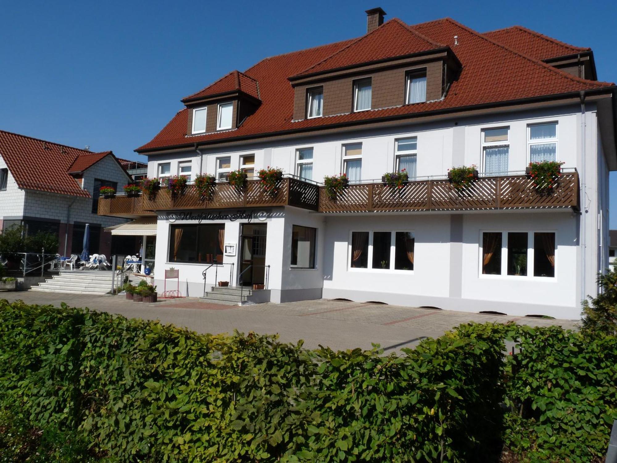 Hotel Westfaelischer Hof Lügde Zewnętrze zdjęcie